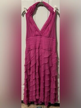 Tadashi Collection Elegant Pink Dress Size 12